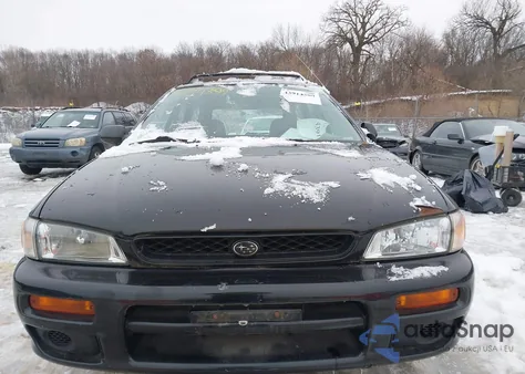 1999 Subaru Impreza L from USA, damaged, VIN JF1GF435XXH811155